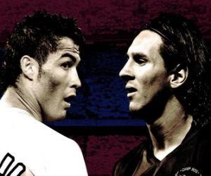 Puzzle Cristiano Ronaldo vs Lionel Messi