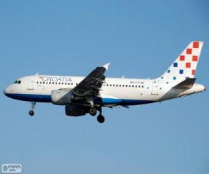 Puzzle Croatia Airlines, la compagnie aérienne nationale de Croatie