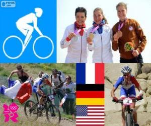 Puzzle Cross-country VTT féminin LDN 12