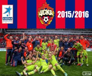 Puzzle CSKA Moscou, champion de 2015-16