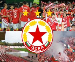 Puzzle CSKA Sofia, l'équipe de football bulgare