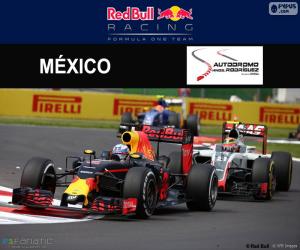 Puzzle Daniel Ricciardo, GP Mexique 2016