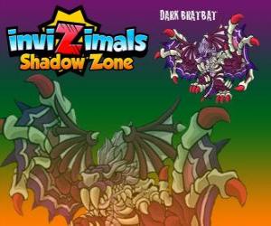 Puzzle Dark Bratbat. Invizimals Shadow Zone. Horrible monstre volant