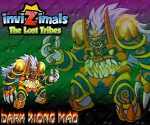 Puzzle Dark Xiong Mao. Invizimals The Lost Tribes. Cet esprit d'un chaman chinois est un terrible ennemi dans le combat