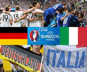 Puzzle DE-IT, quarts de finale Euro 2016