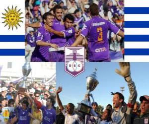 Puzzle Defensor Sporting Club champion de Torneo Apertura 2010 (URUGUAY)