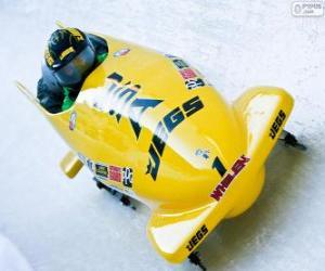 Puzzle Descente en bobsleigh ou bob