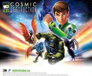 Puzzle Destruction cosmique de Ben 10 Ultimate Alien