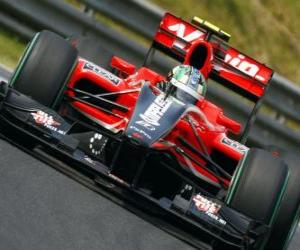 Puzzle di Grassi - Virgin Lucas - Grand Prix de Hongrie 2010