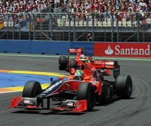 Puzzle di Grassi - Virgin Lucas - Valencia 2010