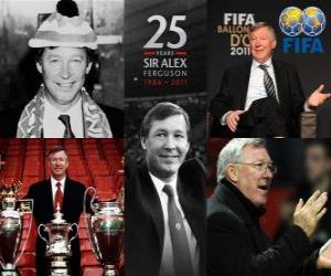 Puzzle Distinction présidentielle de la FIFA de 2011 pour Alex Ferguson
