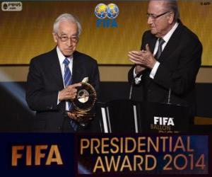 Puzzle Distinction présidentielle du FIFA 2014 pour Hiroshi Kagawa