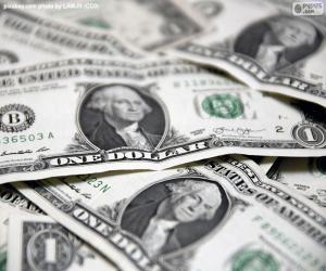 Puzzle Dollar des Etats-Unis