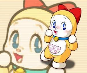 Puzzle Dorami, Dorami-chan est la petite soeur de Doraemon