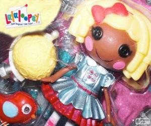 Puzzle Dot Starlight de Lalaloopsy avec son animal de compagnie, un oiseau