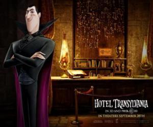 Puzzle Dracula, le propriétaire de l'Hôtel Transylvanie