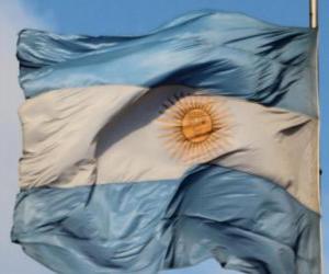 Puzzle Drapeau d'Argentine