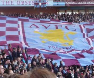 Puzzle Drapeau de Aston Villa F.C.