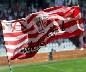 Puzzle Drapeau de Athletic Club - Bilbao -