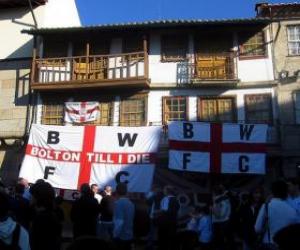 Puzzle Drapeau de Bolton Wanderers F.C.