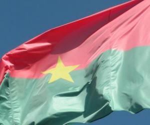 Puzzle Drapeau de Burkina Faso