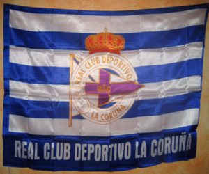 Puzzle Drapeau de Deportivo La Corogne