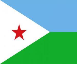 Puzzle Drapeau de Djibouti