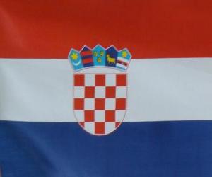 Puzzle Drapeau de la Croatie