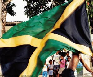Puzzle Drapeau de la Jamaïque