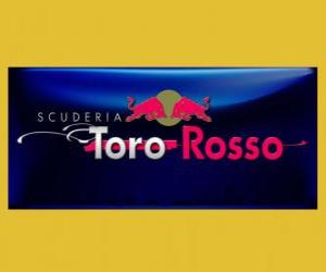 Puzzle Drapeau de la Scuderia Toro Rosso F1