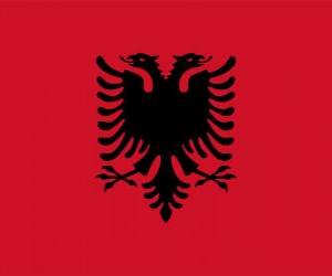 Puzzle Drapeau de l'Albanie