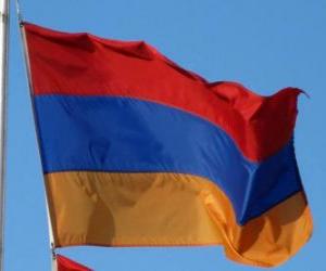 Puzzle Drapeau de l'Arménie