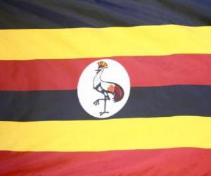Puzzle Drapeau de l'Ouganda