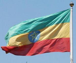 Puzzle Drapeau de l'Éthiopie
