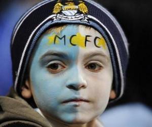 Puzzle Drapeau de Manchester City F.C.