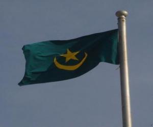 Puzzle Drapeau de Mauritanie