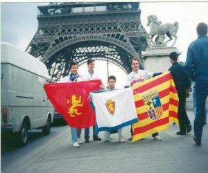 Puzzle Drapeau de Real Zaragoza