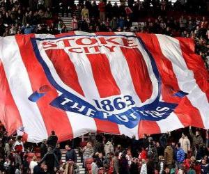 Puzzle Drapeau de Stoke City F.C.