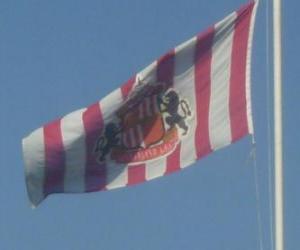 Puzzle Drapeau de Sunderland A.F.C.