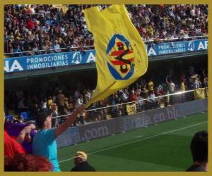 Puzzle Drapeau de Villarreal C.F.