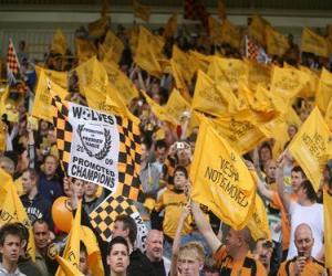 Puzzle Drapeau de Wolverhampton Wanderers F.C.