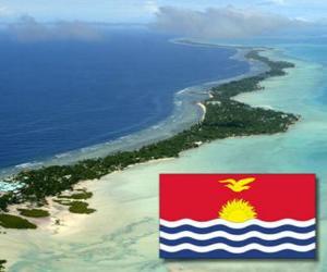 Puzzle Drapeau des Kiribati