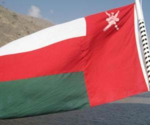 Puzzle Drapeau d'Oman