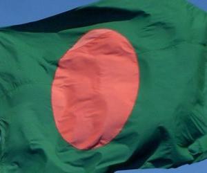 Puzzle Drapeau du Bangladesh