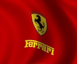 Puzzle Drapeau du Ferrari