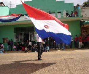 Puzzle Drapeau du Paraguay