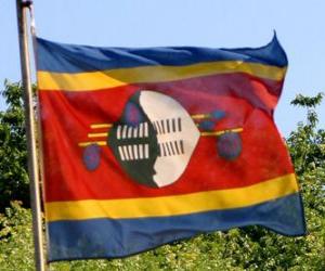 Puzzle Drapeau du Swaziland