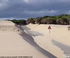 Puzzle Dunes, route