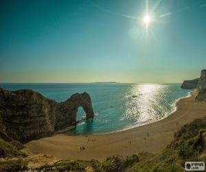 Puzzle Durdle Door, Angleterre