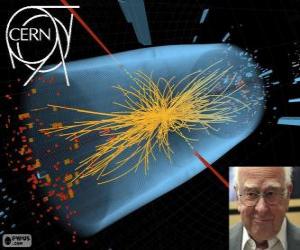 Puzzle Découverte de la particule de Higgs Boson appelé particule de Dieu (Peter Higgs)